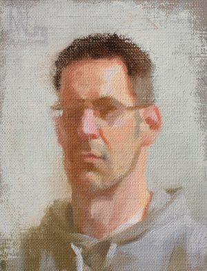 Self Portrait in Classical Style